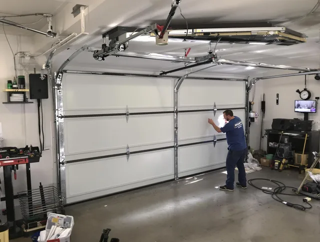 Professional garage door repair service by Plantation Garage Door Repair in Plantation