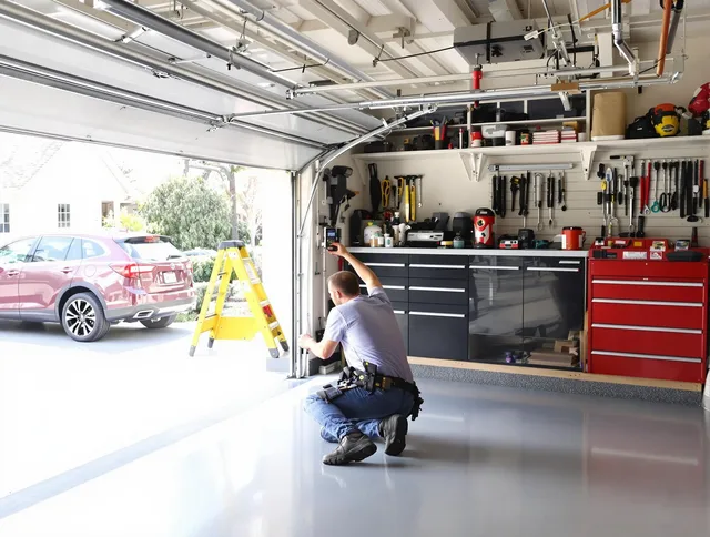 Local garage door repair service by Plantation Garage Door Repair in Plantation