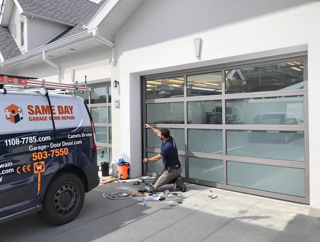 Same-day garage door repair service by Plantation Garage Door Repair in Plantation